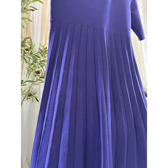 Ann Taylor Petites Size Small New With Tags Blue‎ Mid Length Dress - Picture 7 of 10